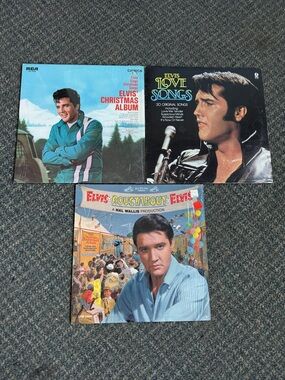 Vintage Elvis Vinyl Records
